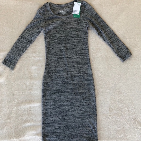 H&M Women’s Grey Jersey Dress - NWT XS - Picture 2 of 5